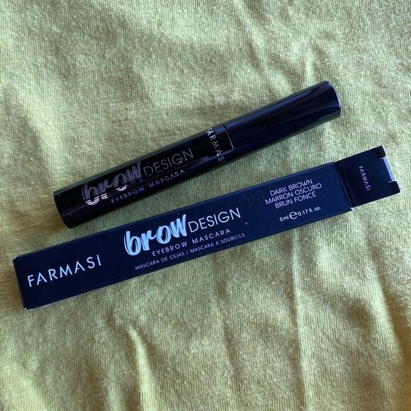 Farmasi Brow Design Dark Brown Mascara - Picture 3 of 3
